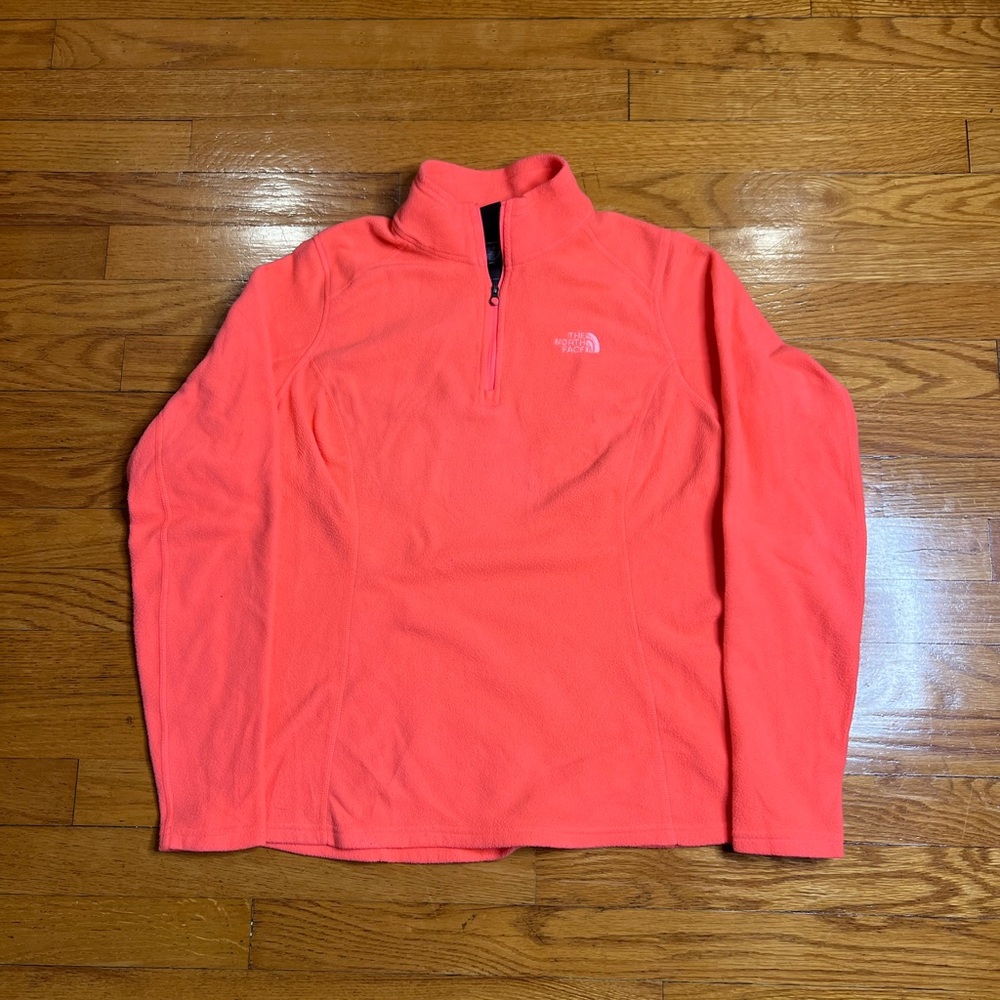 The North Face Bright Coral Fleece Pullover